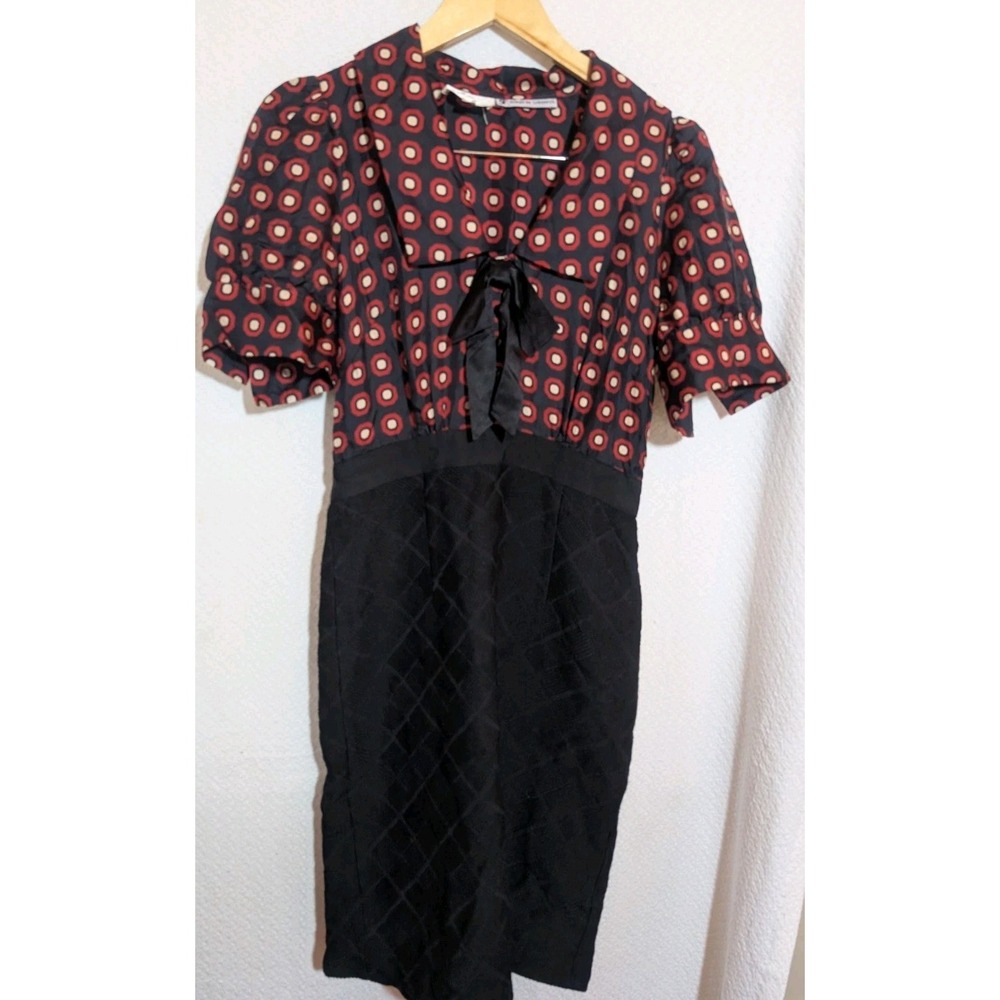 An Original Milly of New York Vintage Dress women Size 4 Italian Fabric